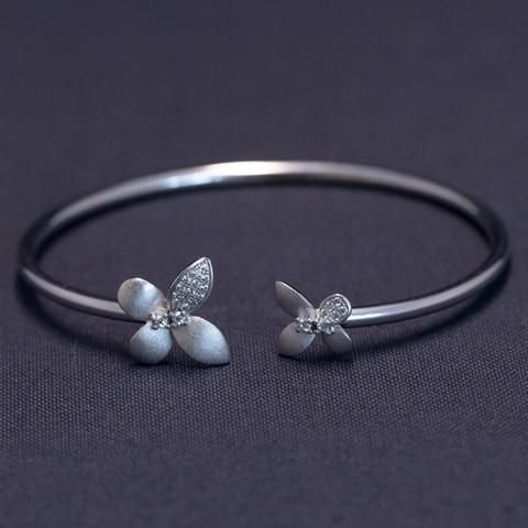 Silver Kada Bangle